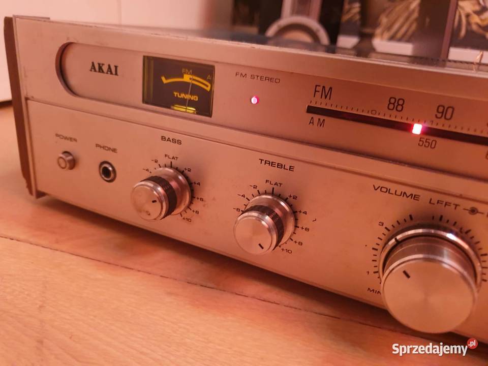 Akai amplituner vintage podkarpackie Leżajsk sprzedam