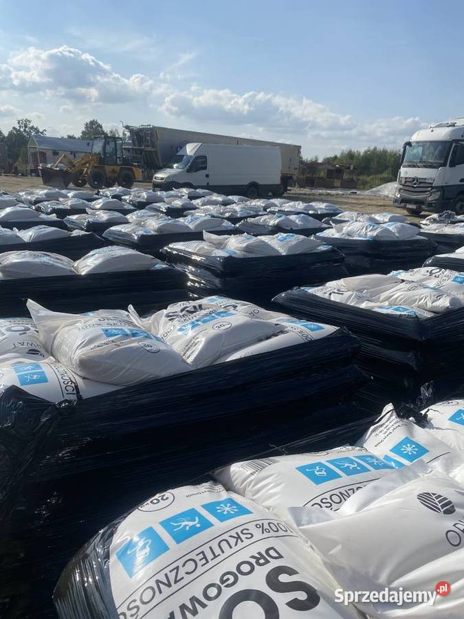 Sól Drogowa Workowana 20 pomorskie Starogard Gdański sprzedam
