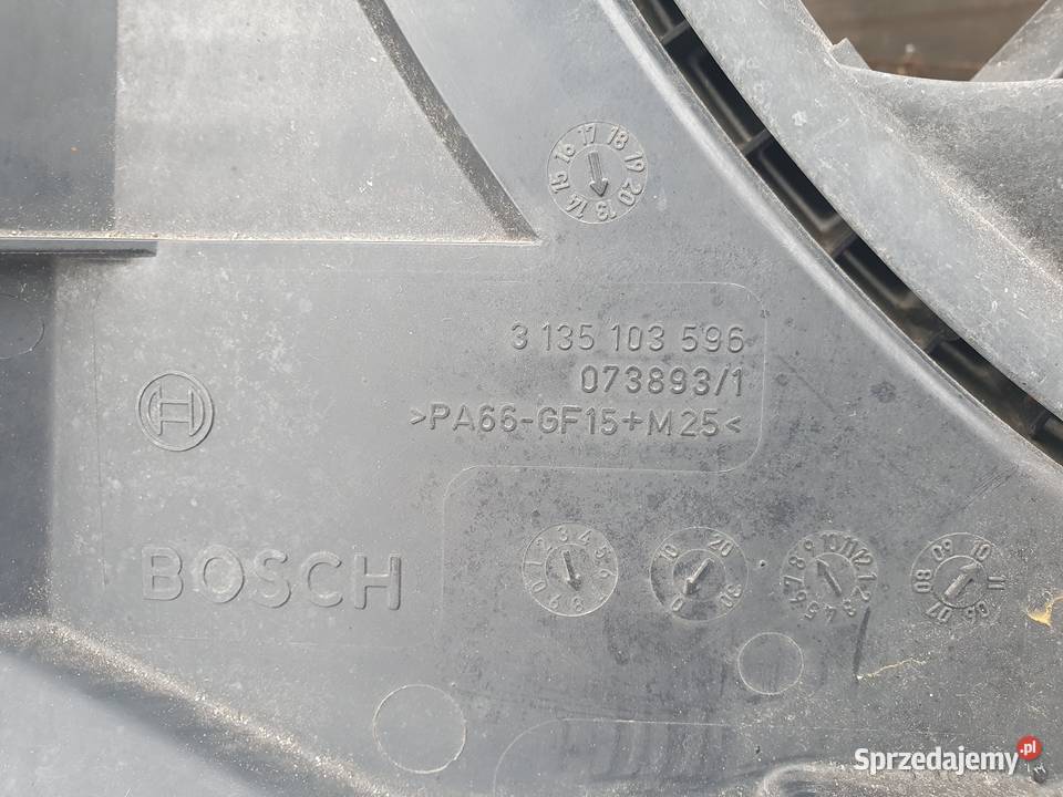 wentylator obudowa chłodnicy BMW 1 e87 3 E46 E90 małopolskie Kraków