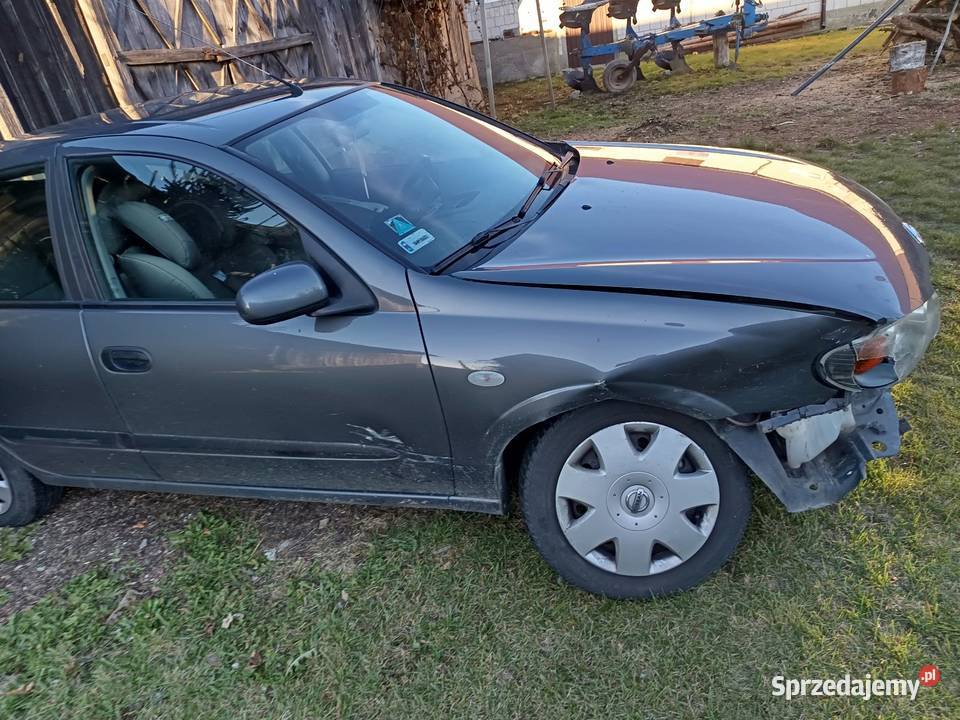 Nissan almera n16 LPGuszkodzonyna części Hak Sokoły sprzedam