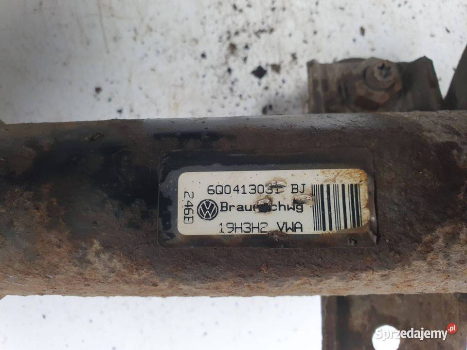 AMORTYZATOR LEWY PRZÓD SKODA FABIA I 6Q0413031BJ Lipno