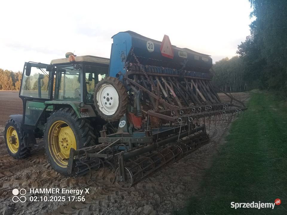 Zestaw uprawowo siewny 3m poznaniak rolmasz sprzedam