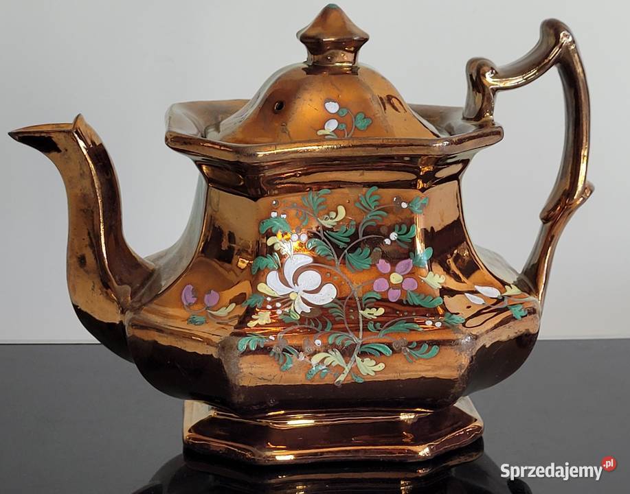 Angielski zabytkowy dzbanek Staffordshire z Kraków sprzedam