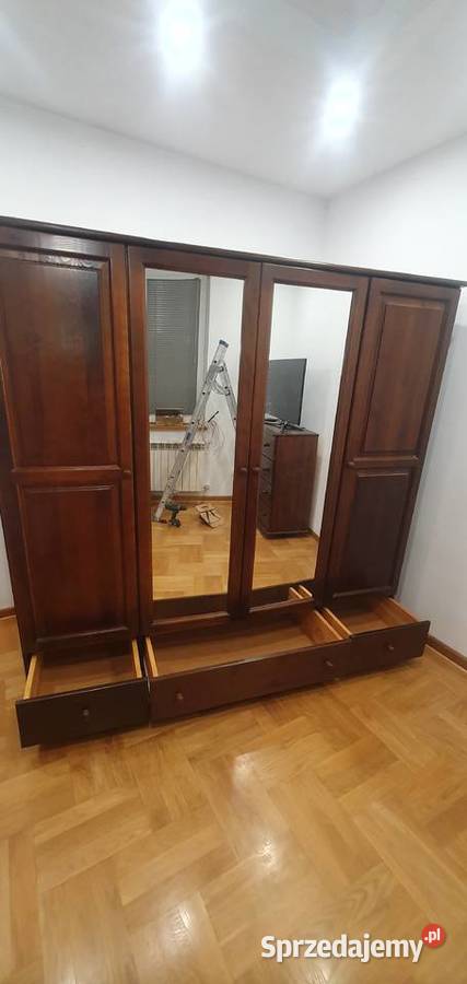 Szafa sosnowa czterodrzwiowa 58cm Opoczno sprzedam