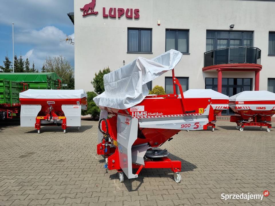 Rozsiewacz nawozu Dwutarczowy INOX plandeka Rozsiewacze nawozów Ciechanów sprzedam