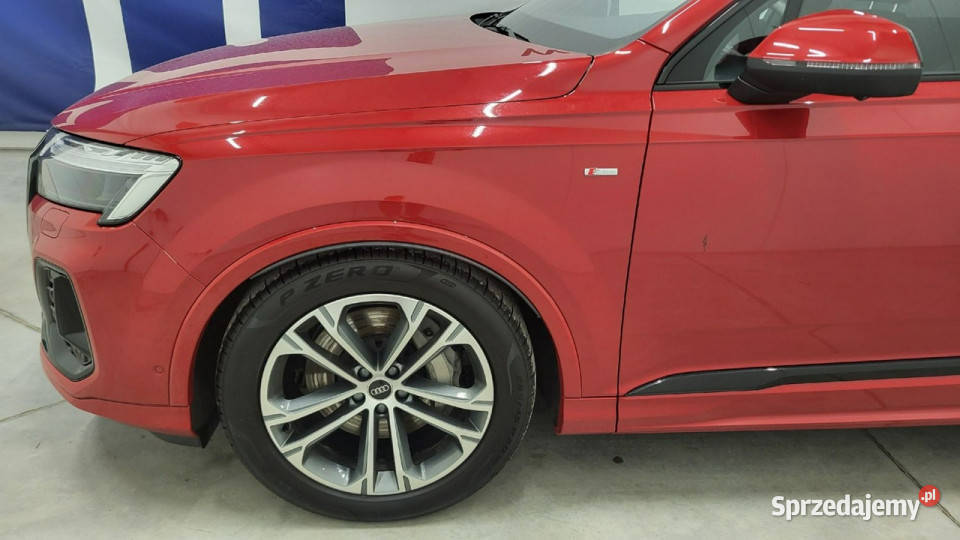 Audi Q7 TDI mHEV Quattro S Line Tiptr II 2015 tempomat Grójec
