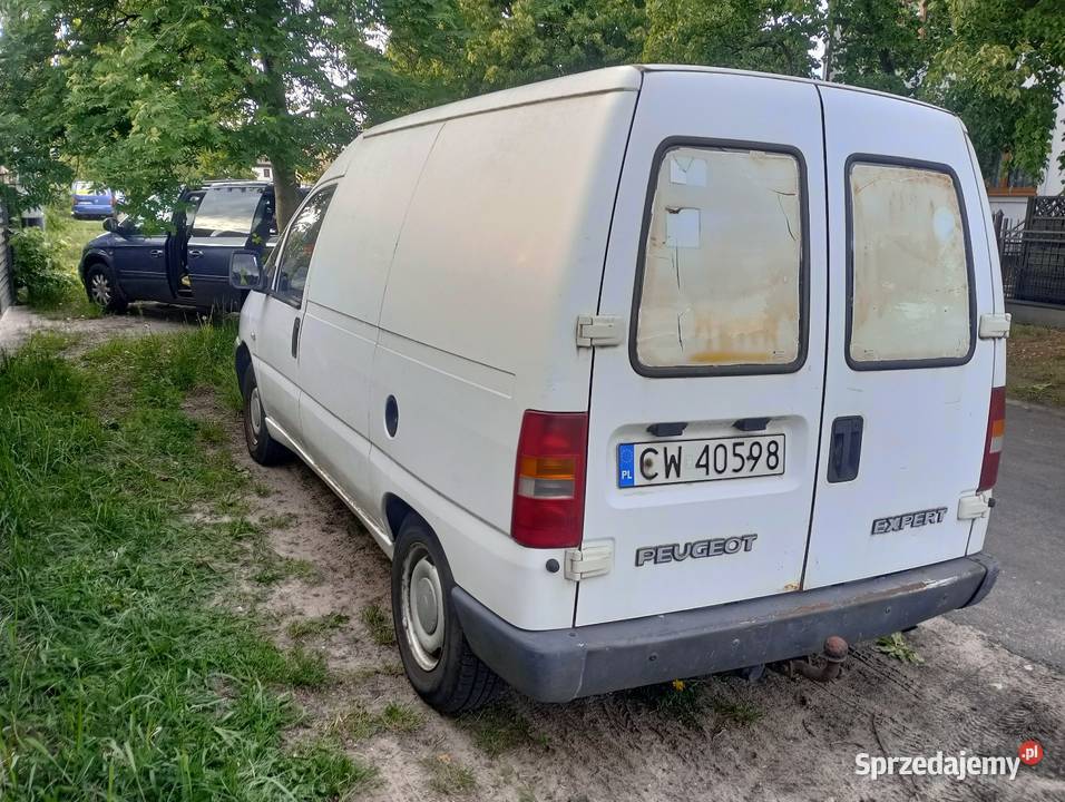 Peugeot Expert 19 D ocynk blaszak z przegrodą Włocławek
