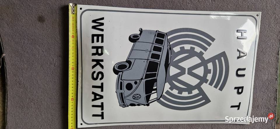 VW bulik szyld emalia 60x40 Łódź sprzedam