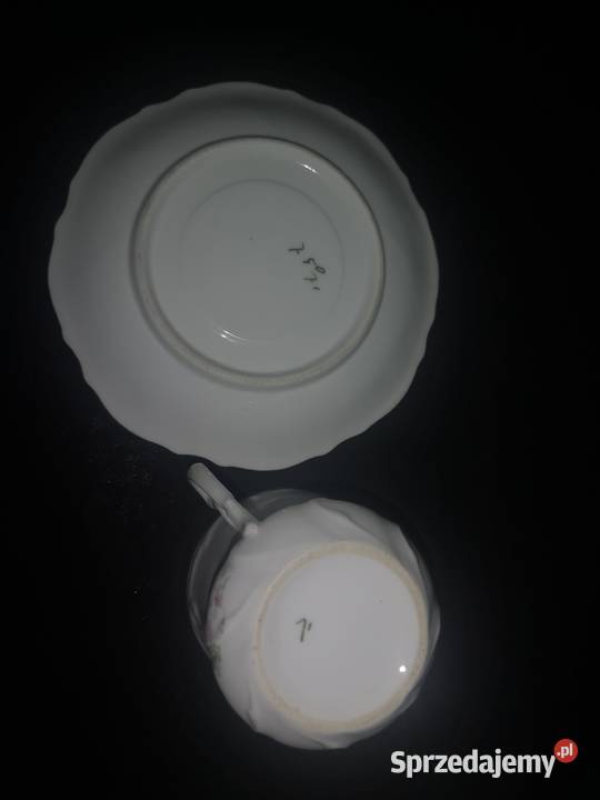 Stra śląska filiżanka sygnowana numerycznie Antyki, Sztuka, Kolekcje Gdańsk