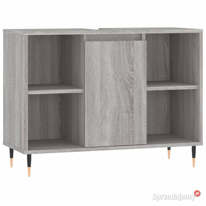 Szafka łazienkowa szary dąb sonoma 80x33x60