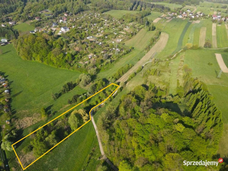 Działka 3729m2 Sanok Pod Skałą budowlana sprzedam