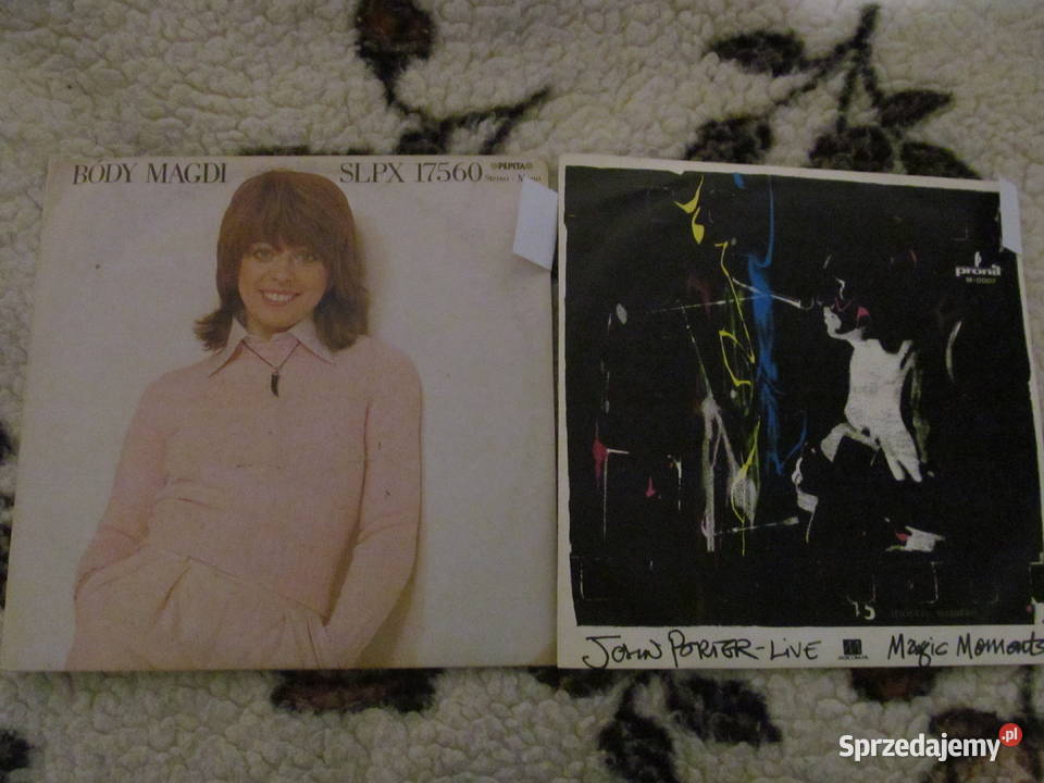 Płyty winylowe zestaw 2 Body Magdi i John Porter lubelskie Lublin sprzedam