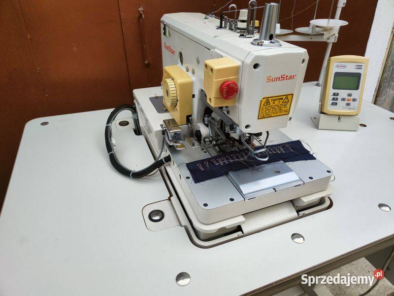 Dziurkarka Elektroniczna Odzieżowa SunStar Juki dolnośląskie Wałbrzych