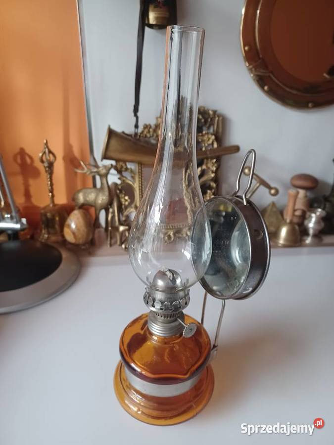 Naftowa lampa z czasów PRL wielkopolskie Poznań