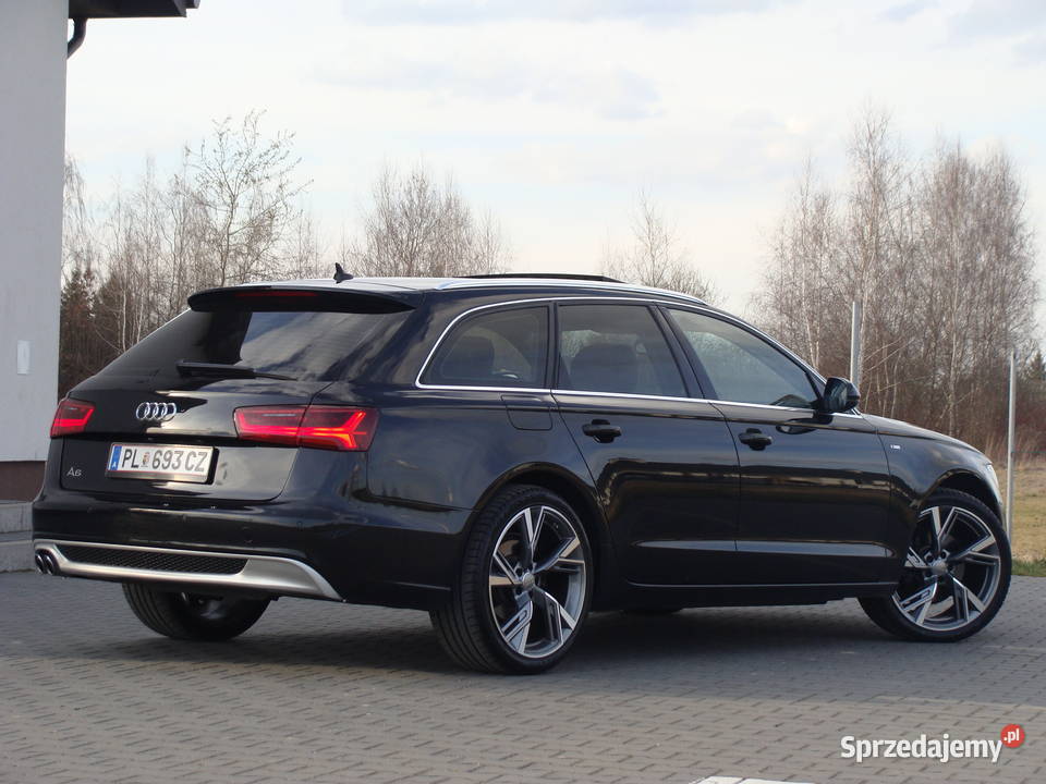 Audi A6 C7 20 TDi 177 sprowadzony manual skóra A6 mazowieckie Radom
