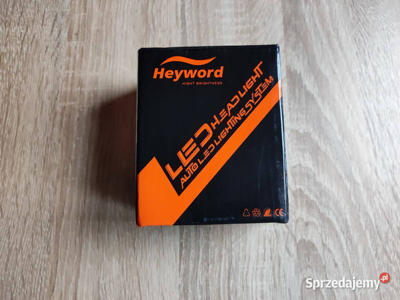 Heyword żarówki led h7 6000k white 100W Części samochodowe
