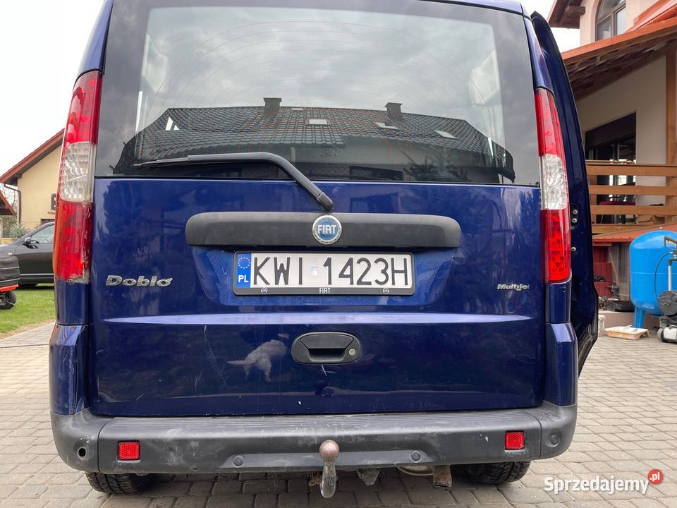 Fiat Doblo 13 MultiJet 7 Osób Niski Przebieg Do 1248cm3 sprzedam