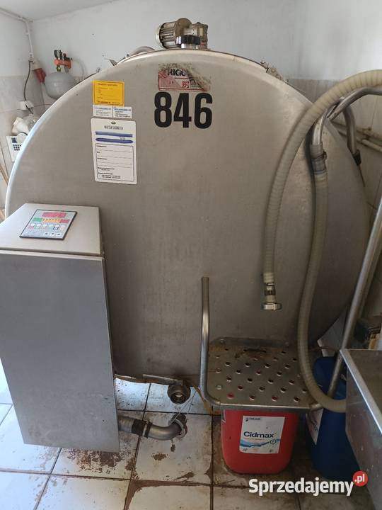 Zbiornik na mleko baniak Schładzalnik do mleka podlaskie Szpakowo sprzedam