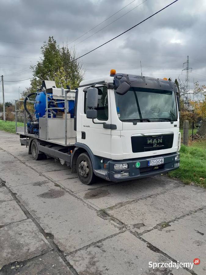 Samochód auto pojazd asenizacyjny Man TGL 8210 Ostrów Wielkopolski