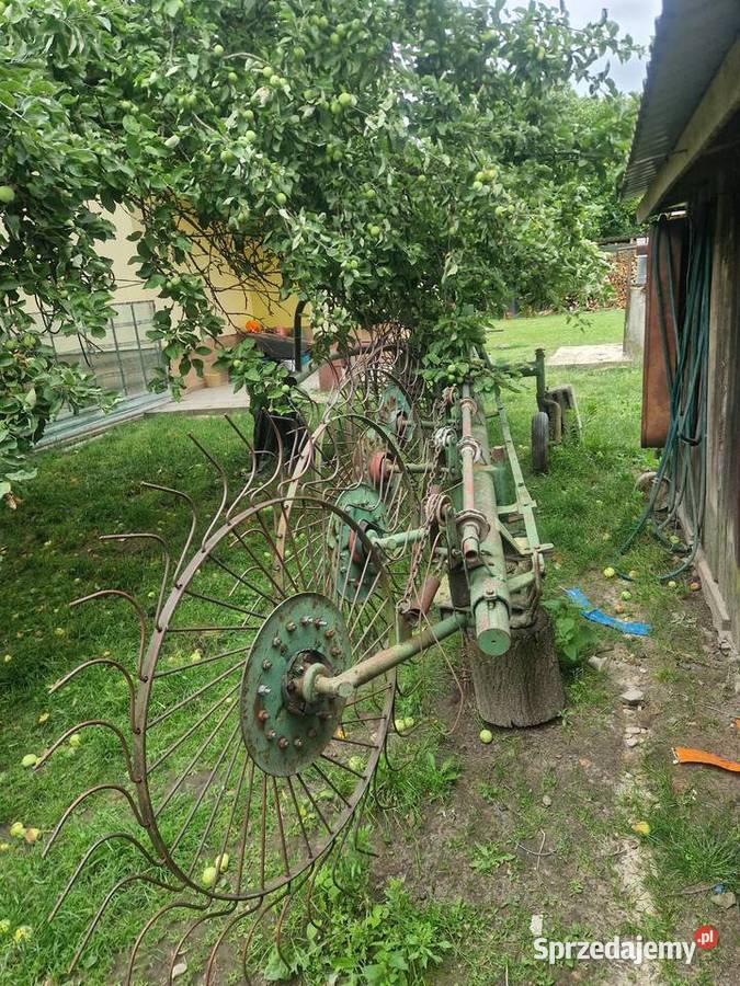Zgrabiarko przewracarka 7 gwiazd wicher lubelskie Hańsk Pierwszy