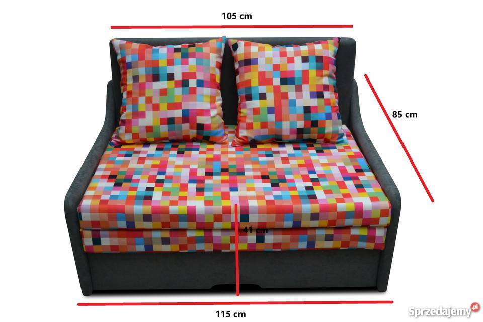 Sofa Kanapa Fotel funkcja spania różne wzory Kępno