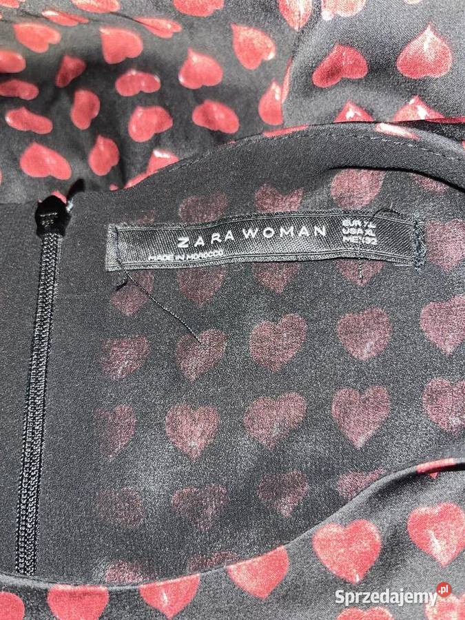 Zara sukienka modny wzór serca serduszka hit 42 Spódnice i sukienki Choszczno