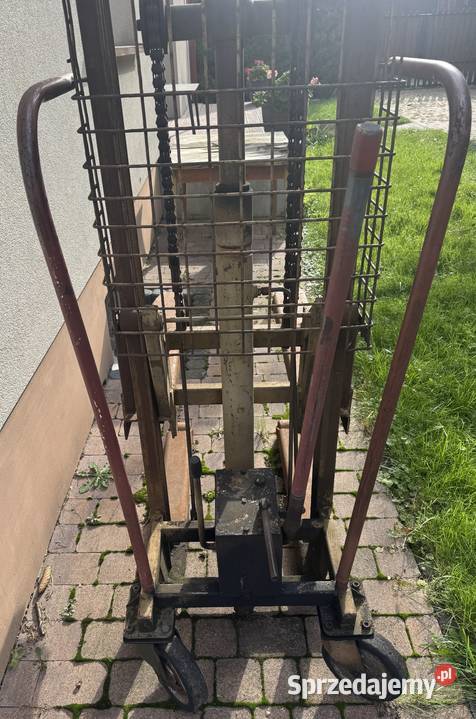 Wózek widłowy ręczny Marki