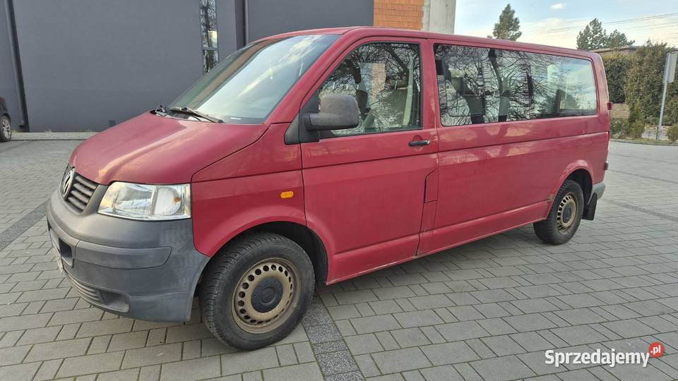 VOLKSWAGEN TRANSPORTER T5 9 OSOB diesel Częstochowa