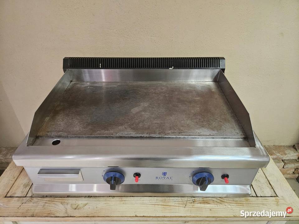 Płyta grillowa gazowa GŁADKA Royal Catering śląskie Góra