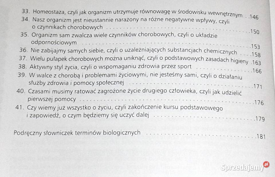 Biologia 2 Mój organizm Podręcznik LO i tech Jan Chełm sprzedam