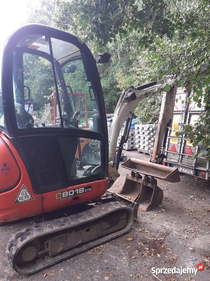 Sprzedam minikoparka JCB 8018 2011r mht 2100 Katowice