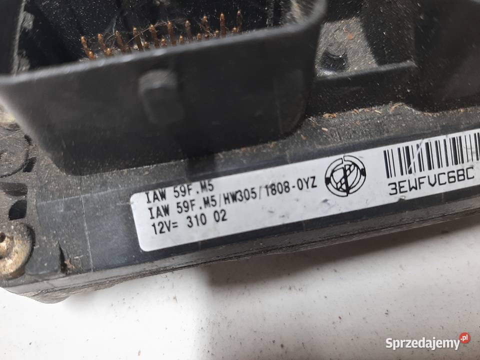 STEROWNIK SILNIKA FIAT IAW59FM5 CZYSTY łódzkie