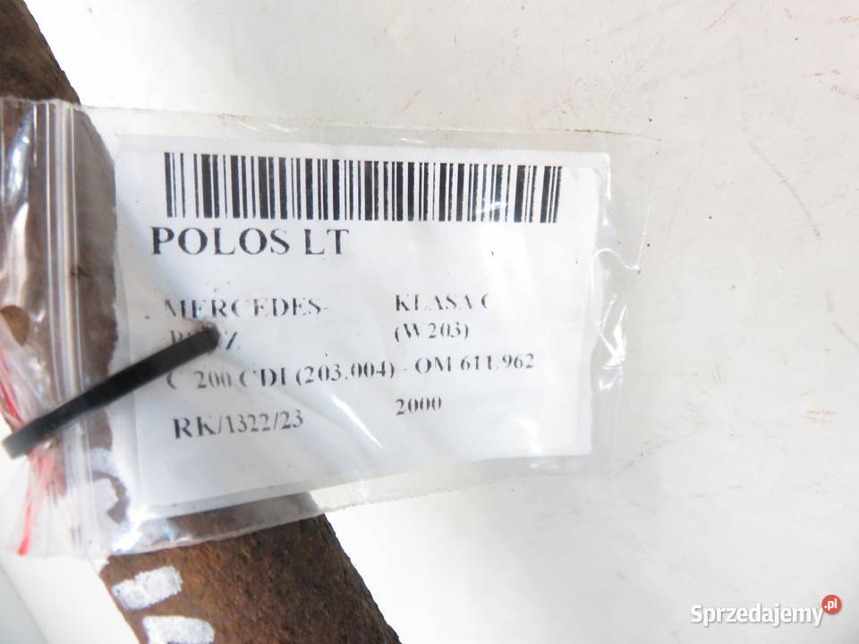 PÓŁOŚ LEWA TYLNA MERCEDES KLASA C W203 C 200 CDI osobowe