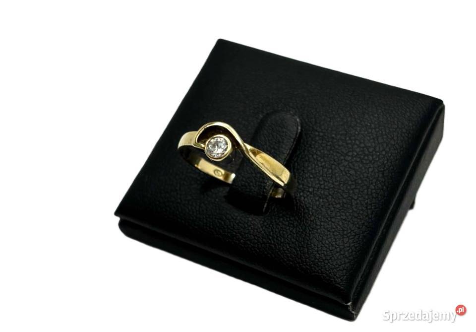 Złoty Pierścionek pr 375 162g R17 Elbląg