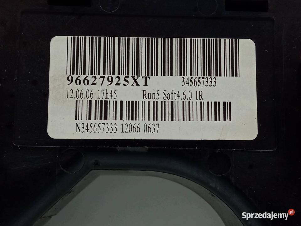 PRZEŁĄCZNIK ZESPOLONY 96627925XT Citroen C4 I Motoryzacja