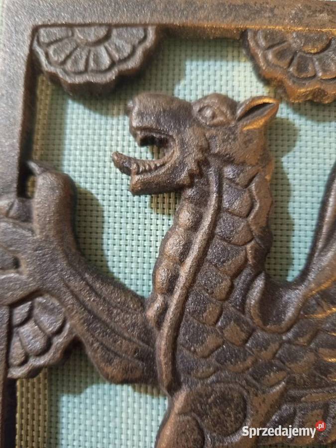 Zabytkowa ŻELIWNA podstawka pod garnki żelazko Pozostałe