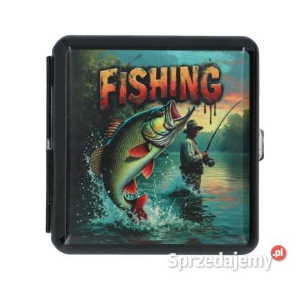 Metalowa Papierośnica z Nadrukiem Dynamicznej