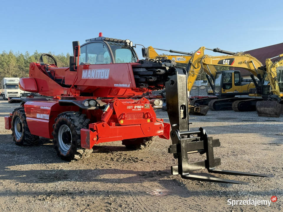 pozostałe Manitou MRT 2150 ROTO Ładowarka Widełki