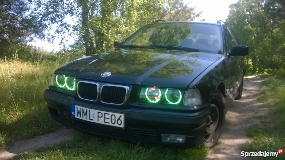 Lampy bmw e36 ringi led lampy przednie mazowieckie sprzedam
