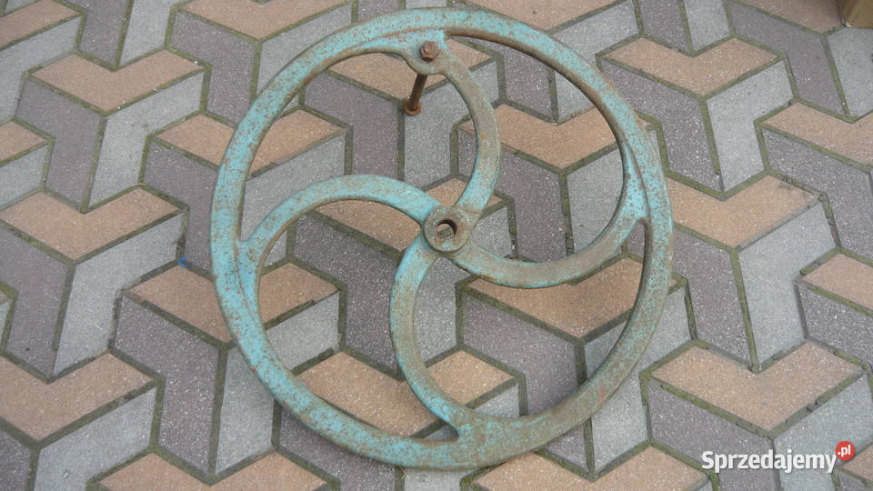 Stare koło żeliwne 63 średnicy na korbę do Sokółka