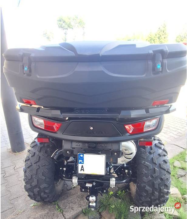 Kufer tylni BOX 125 ltr tył do quadów Segway Nowy Sącz