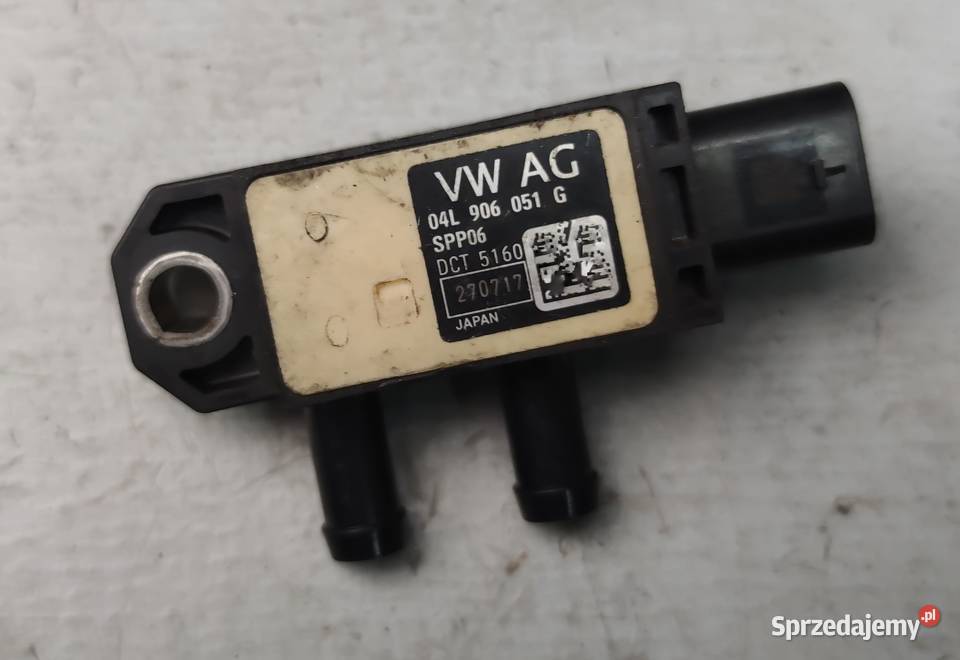 Czujnik Ciśnienia spalin VW 20 TDI 04L906051G