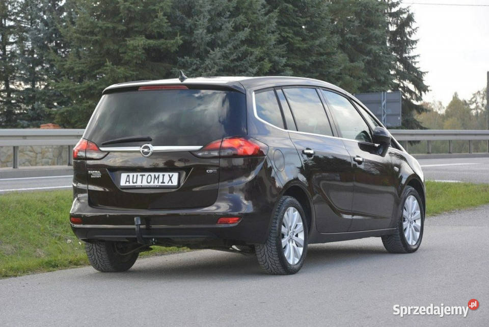Opel Zafira 20 CDTI nawigacja hak doinwestowany światła przeciwmgielne Sędziszów Małopolski