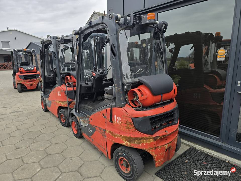 LINDE H18T01 2017 TRIPLEX 462 m wielkopolskie Godziesze Małe sprzedam