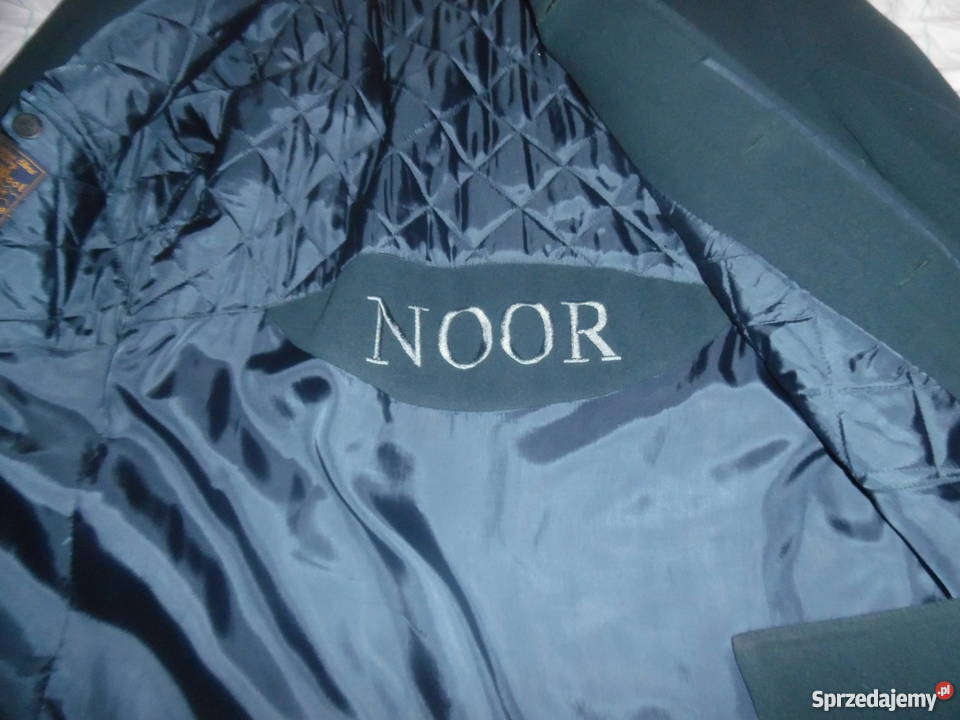 Elegancki płaszcz męski kaszmirowy NOOR Kurtki i płaszcze