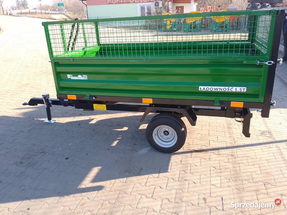 przyczepka jednoosiowa 15t Garwolin sprzedam
