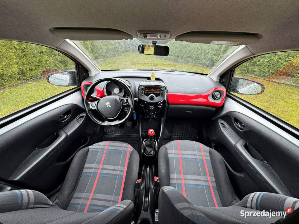 Peugeot 108 12 PureTech 82 5D Klima 87000 FV benzyna świętokrzyskie Bliżyn