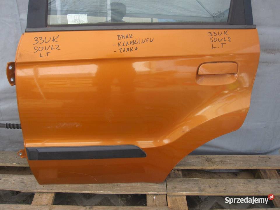 KIA SOUL I 09r drzwi lewe tył osobowe Karoseria