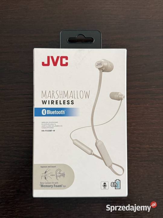 Słuchawki Bluetooth JVC Marshmallow Nowe