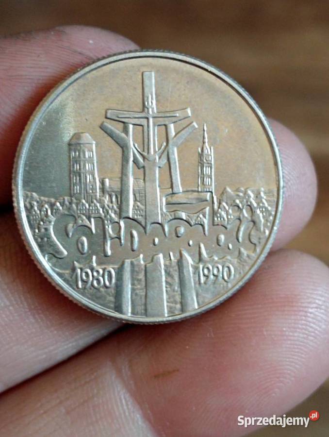 Sprzedam monete 10000 zl 1990 Solidarnsc Chełm